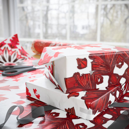 Retro Red Designer Wrapping Paper Roll — Just Gigi IFYKYK