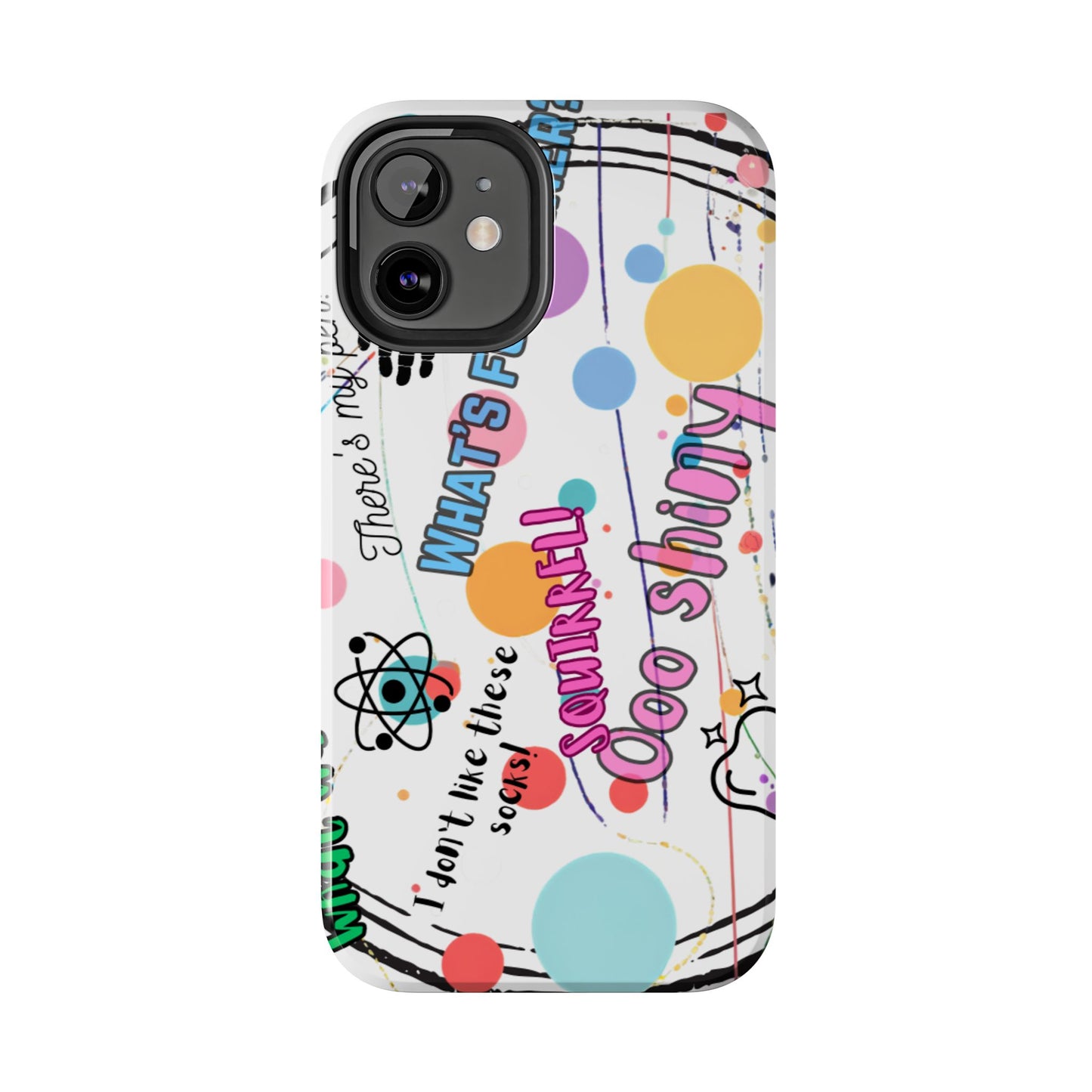 ADHD out loud Tough Phone Case by Just Gigi IFYKYK
