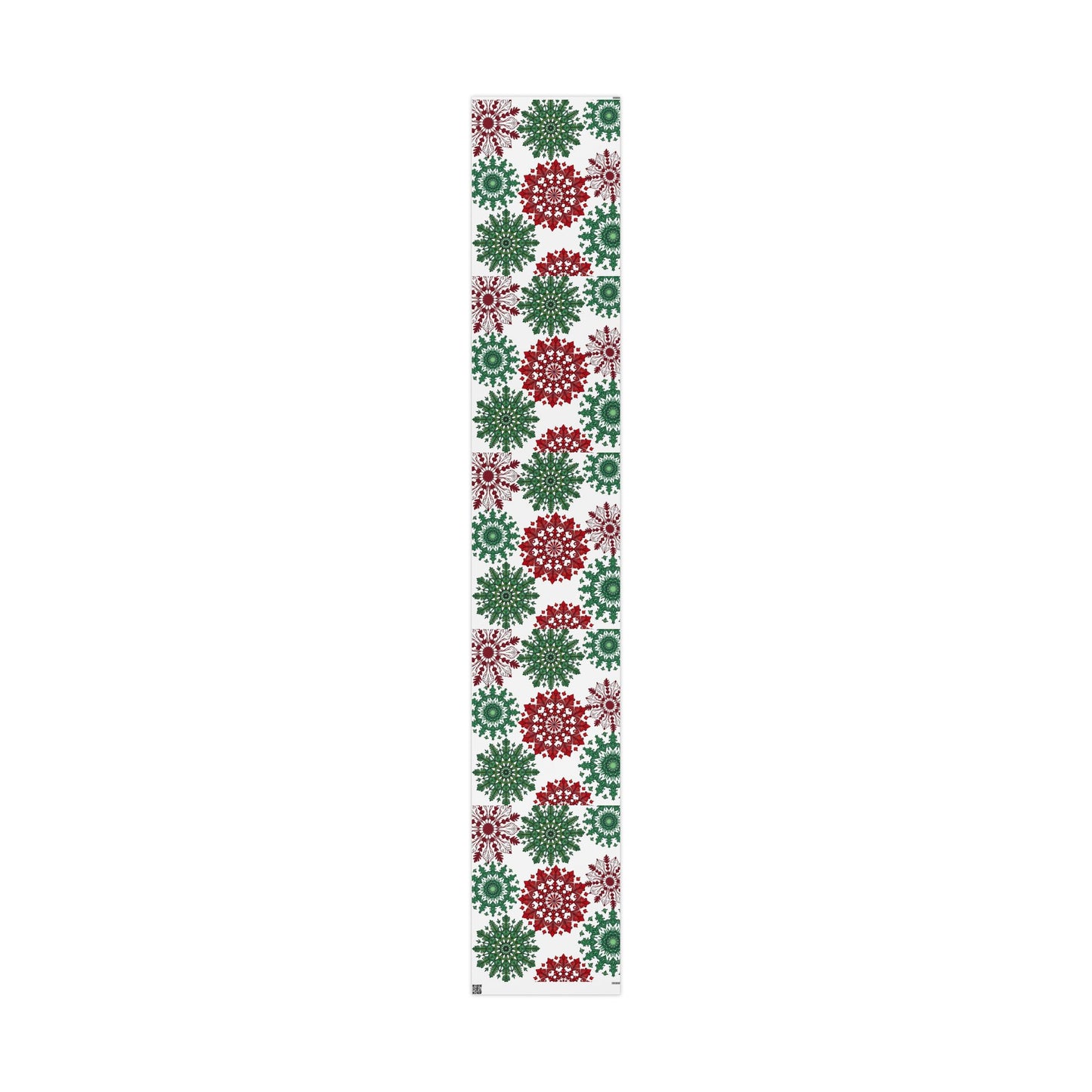 OG Red & Green Block Print Holiday Wrapping Paper - Red & Green Holiday Gift Wrap