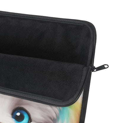 Peek a boo Doggo Laptop Sleeve Just Gigi IFYKYK