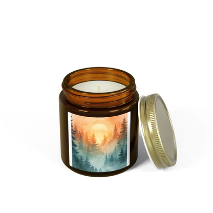 Sunrise Forest  Coconut Apricot Wax Candle (4oz or 9oz) Just Gigi IFYKYK