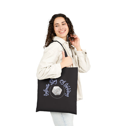 Infinite Bag of Holding  - Black Magical Canvas Tote for Fantasy Fans Just Gigi IFYKYK