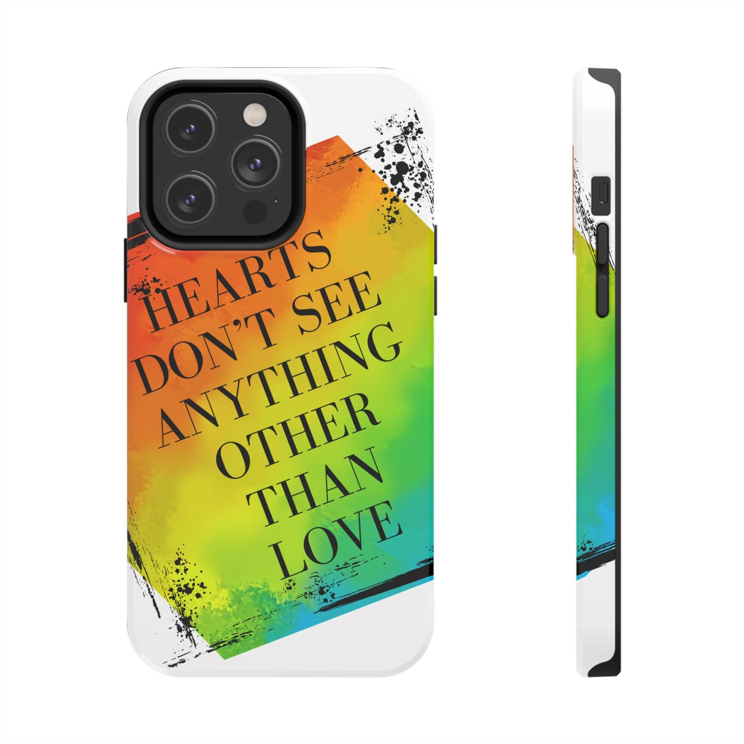 Hearts don't see anything other than love Tough Phone Cases Just Gigi IFYKYK