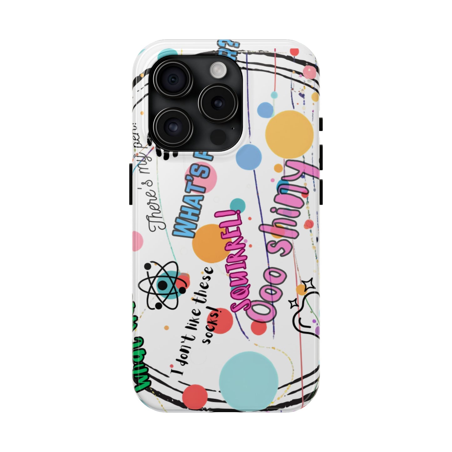ADHD out loud Tough Phone Case by Just Gigi IFYKYK