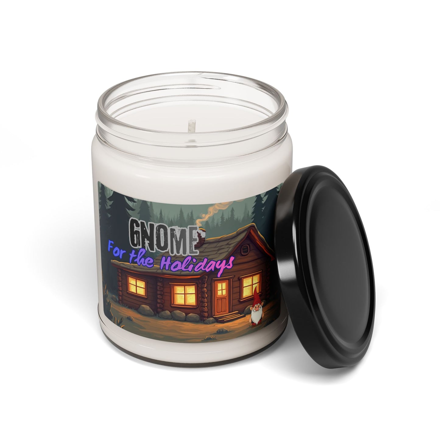 Gnome for the Holidays 9oz Scented Soy Candle  - Just Gigi IFYKYK
