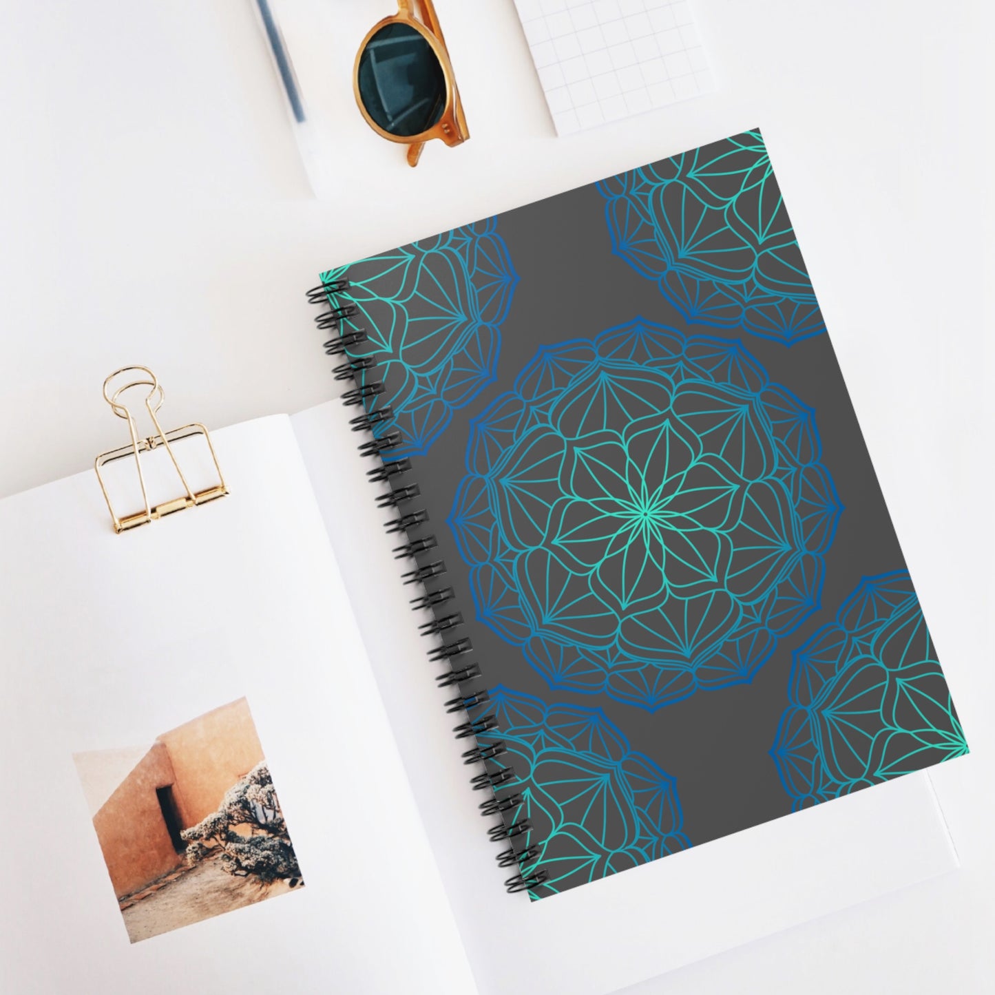 Mandala Spiral Notebook - Just Gigi IFYKYK
