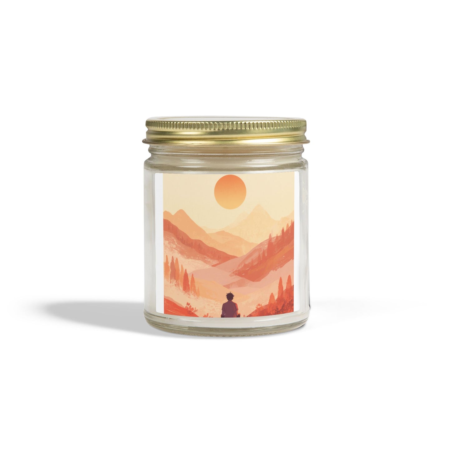 Warm Sunset Mountain Jar - Just Gigi IFYKYK