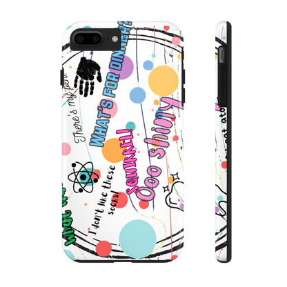 ADHD out loud Tough Phone Case by Just Gigi IFYKYK