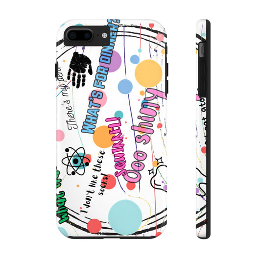 ADHD out loud Tough Phone Case by Just Gigi IFYKYK