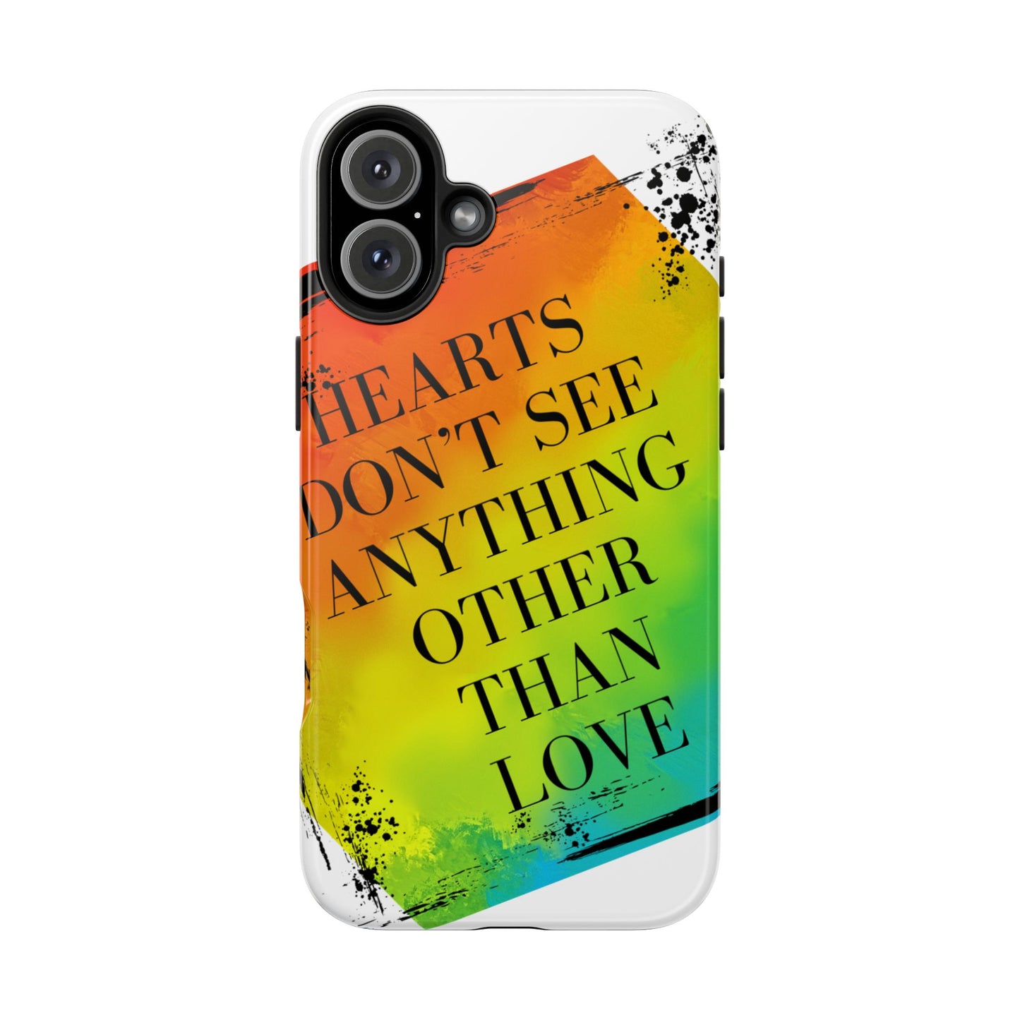 Hearts don't see anything other than love Tough Phone Cases Just Gigi IFYKYK