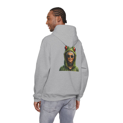 Resistance Est. 1776 Hoodie — Frog Hood Portrait Graphic Sweatshirt