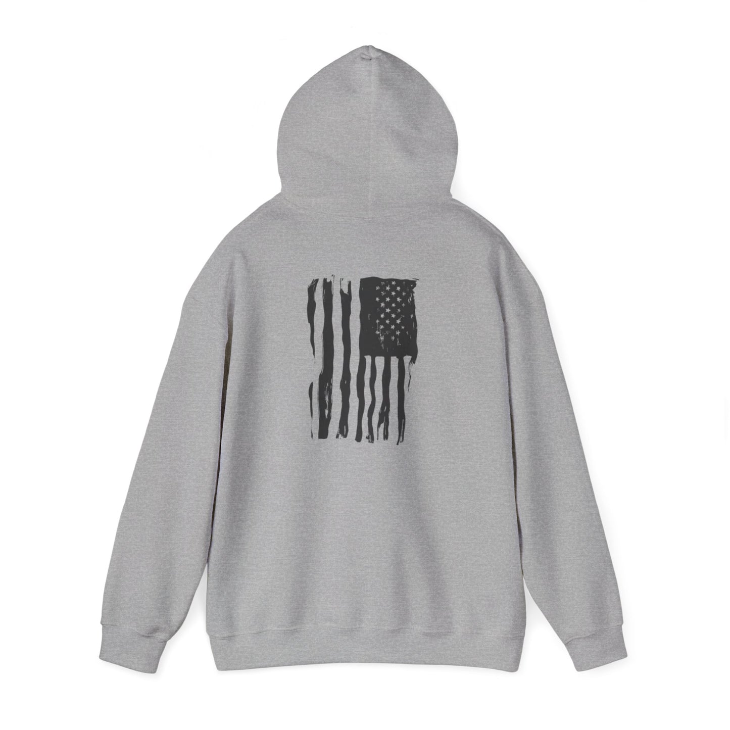 Resistance Hoodie — Vintage Flag Graphic Hooded Sweatshirt (Est. 1776)