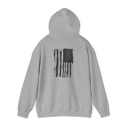 Resistance Hoodie — Vintage Flag Graphic Hooded Sweatshirt (Est. 1776)