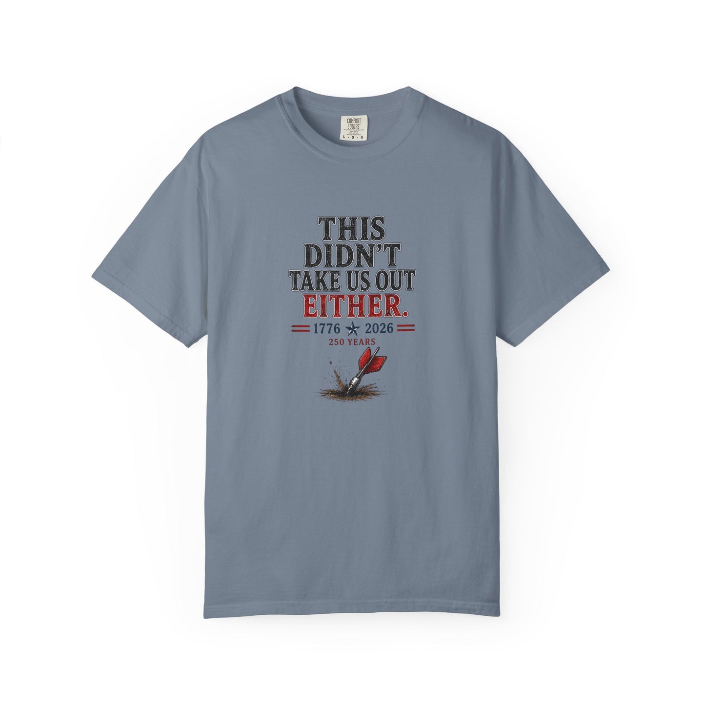 Lawn Dart Patriotic Graphic T-Shirt — 250th Anniversary 1776–2026
