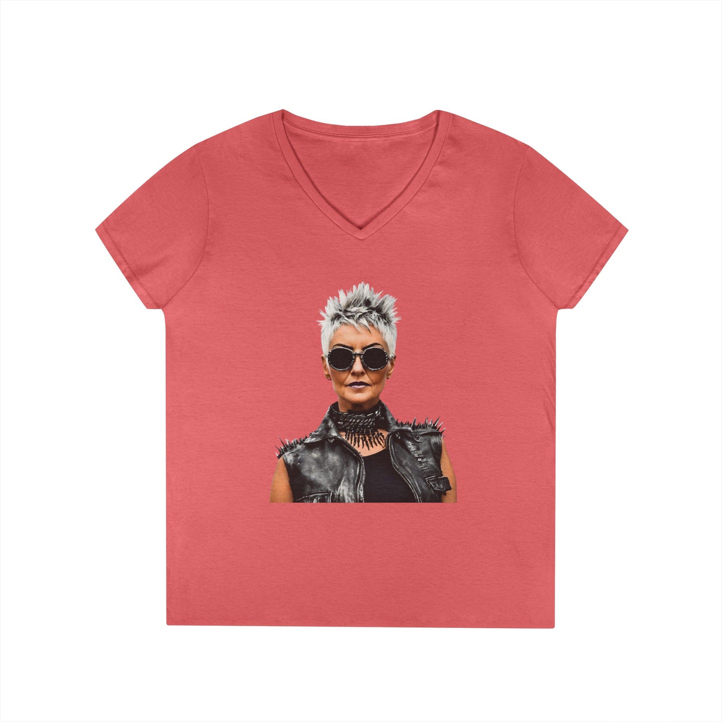 Just Gigi IFYKYK Audaciously You  Ladies' V-Neck T-Shirt