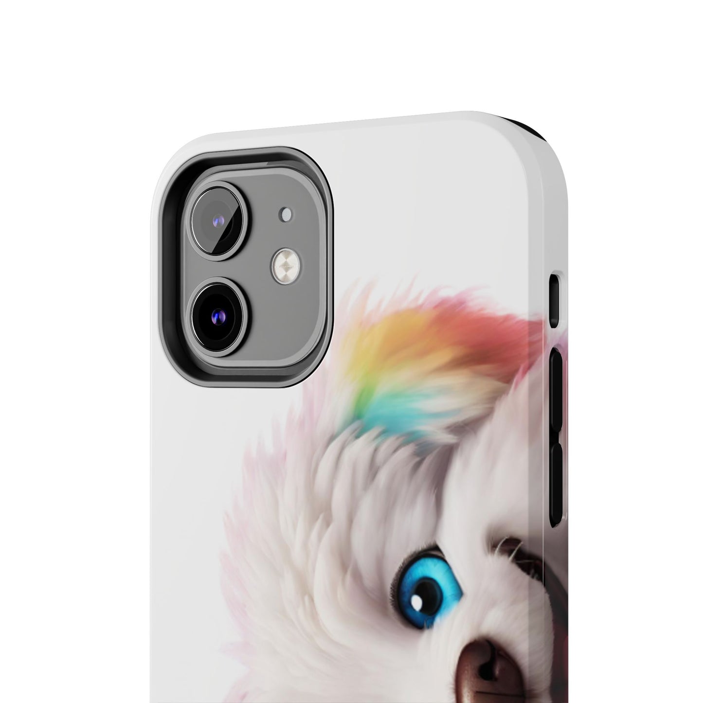 Peeking Doggo design Tough Phone Cases