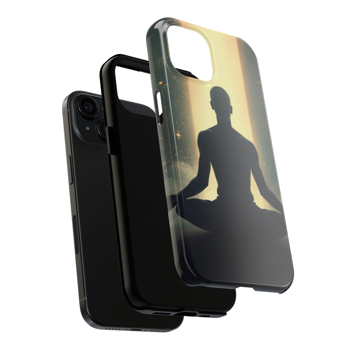 Enlightening Meditation Tough Phone Case - Just Gigi IFYKYK