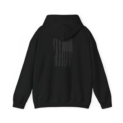 Resistance Hoodie — Vintage Flag Graphic Hooded Sweatshirt (Est. 1776)