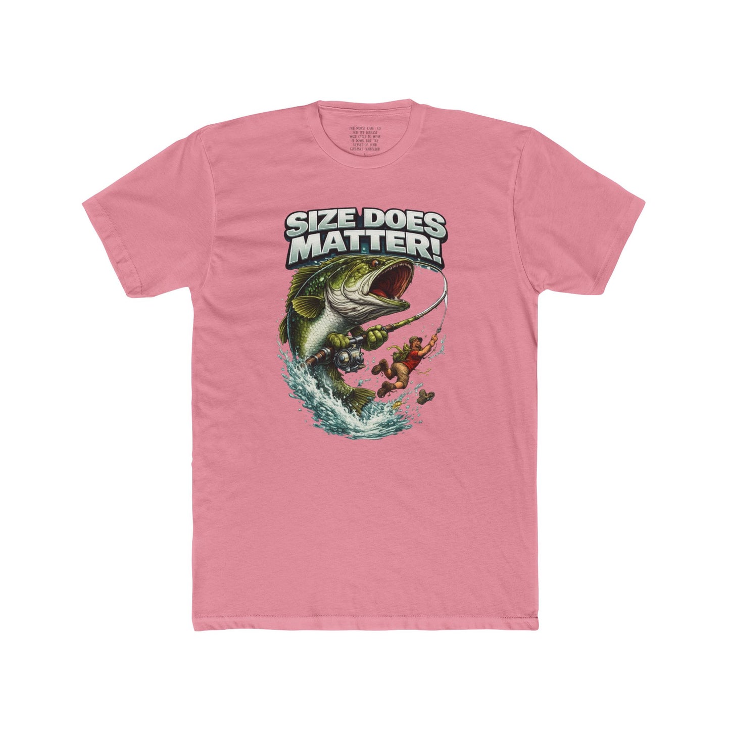 Size Does Matter!' Big Bass Graphic Tee - EDRL By Just Gigi IFYKYK