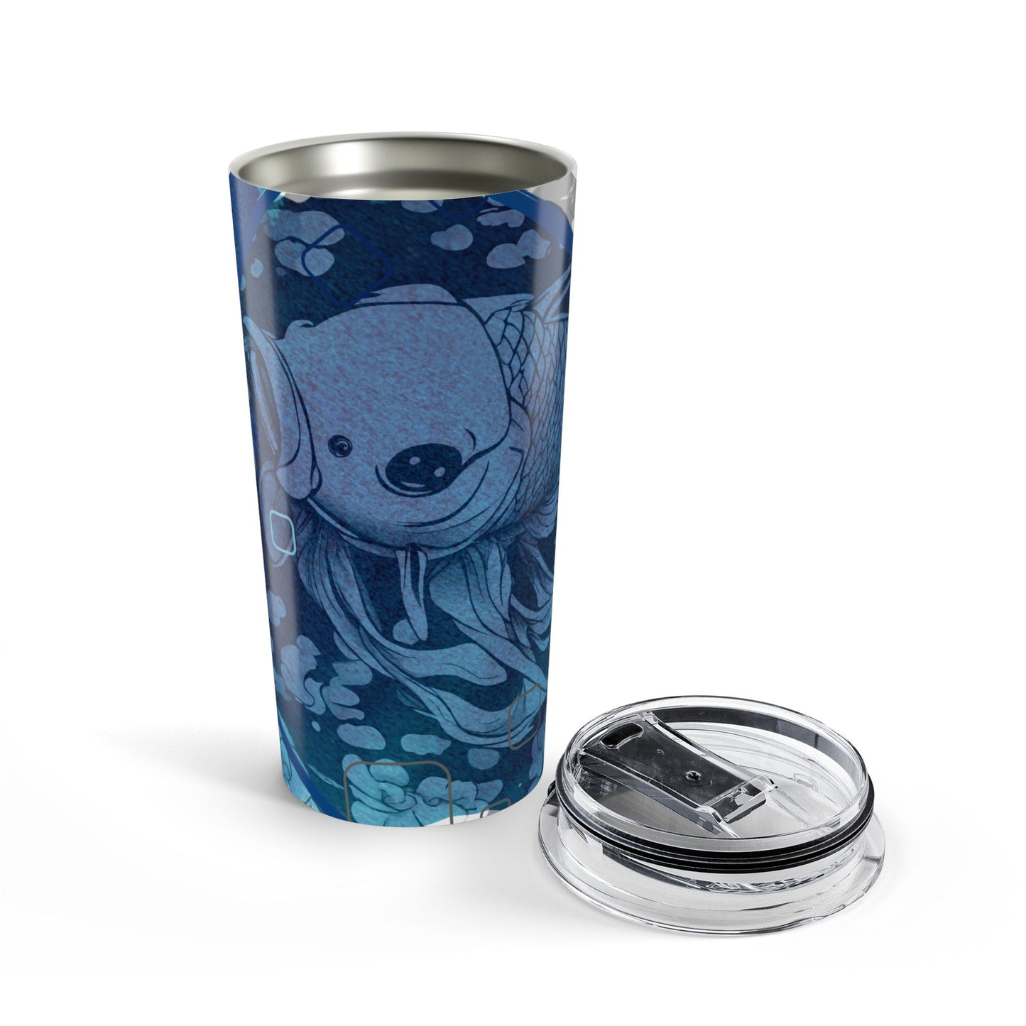 Blue Koi 20oz Tumbler Just Gigi IFYKYK