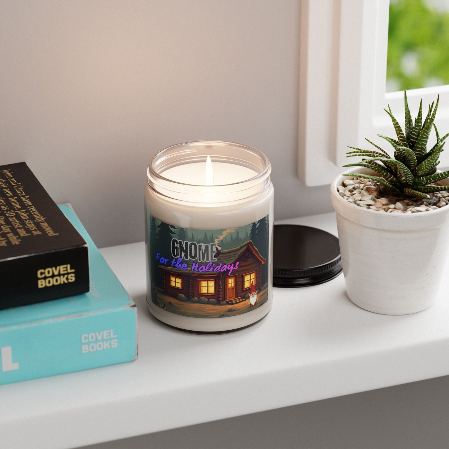 Gnome for the Holidays 9oz Scented Soy Candle  - Just Gigi IFYKYK