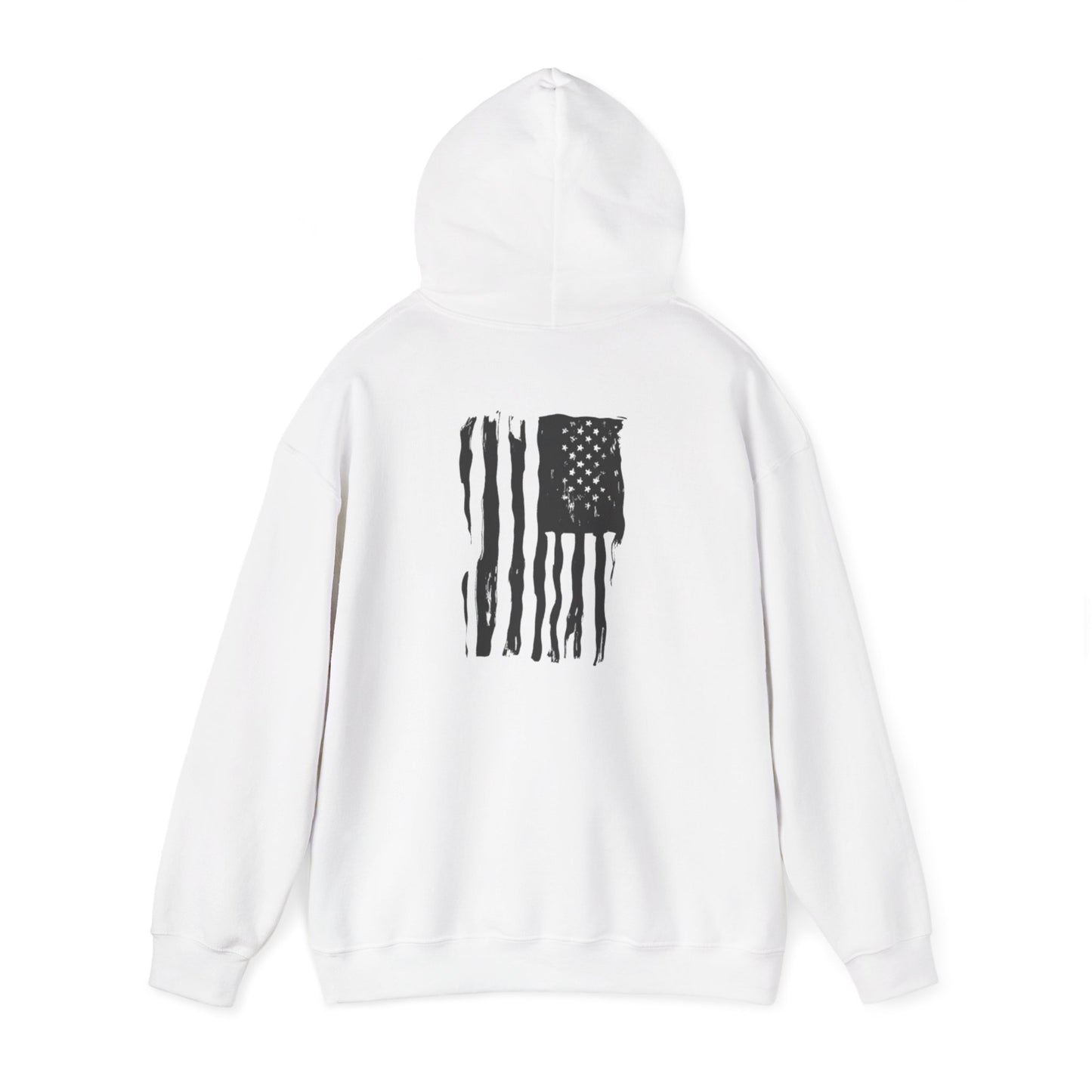 Resistance Hoodie — Vintage Flag Graphic Hooded Sweatshirt (Est. 1776)