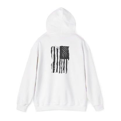 Resistance Hoodie — Vintage Flag Graphic Hooded Sweatshirt (Est. 1776)