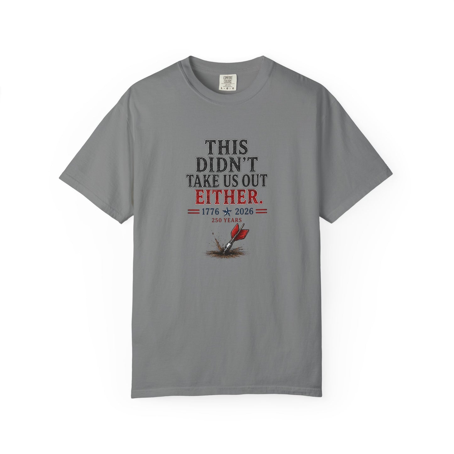 Lawn Dart Patriotic Graphic T-Shirt — 250th Anniversary 1776–2026