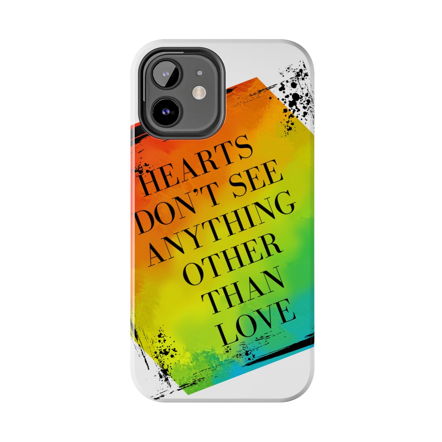 Hearts don't see anything other than love Tough Phone Cases Just Gigi IFYKYK