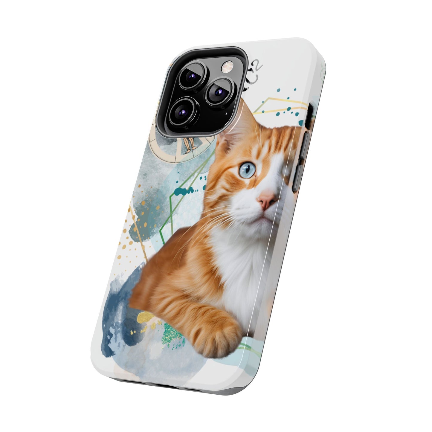 E=MC2 Cat Tough Phone Cases