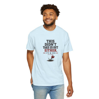 Lawn Dart Patriotic Graphic T-Shirt — 250th Anniversary 1776–2026