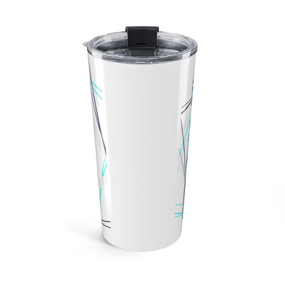 Chic Teal Koi Fish Tumbler - 20oz Just Gigi IFYKYK