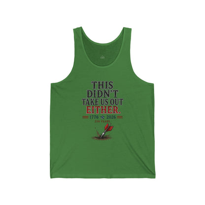 Lawn Dart Tank 250 Anniversary Just Gigi IFYKYK