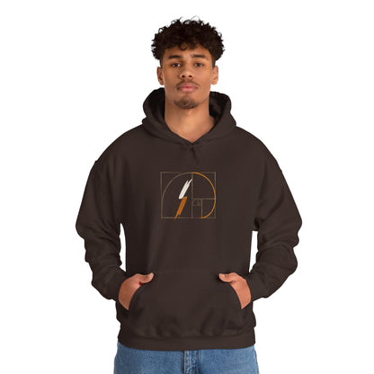 ONWARD Hoodie —Fibonacci Spiral Minimal Design