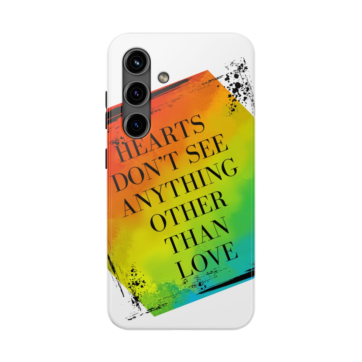 Hearts don't see anything other than love Tough Phone Cases Just Gigi IFYKYK