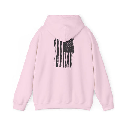 Resistance Hoodie — Vintage Flag Graphic Hooded Sweatshirt (Est. 1776)