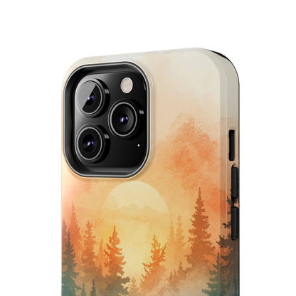 Sunset Forest Mist Tough Phone Case -Just Gigi IFYKYK