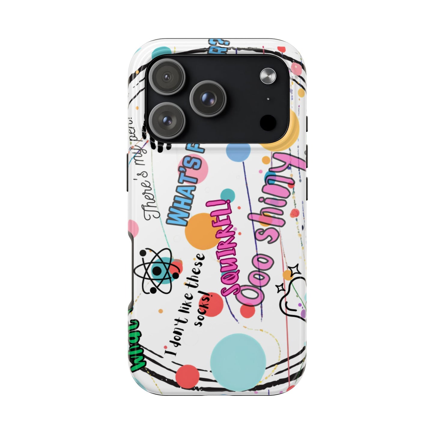 ADHD out loud Tough Phone Case by Just Gigi IFYKYK