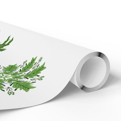 Tree Mandalas in Green Paper Roll - Just Gigi IFYKYK