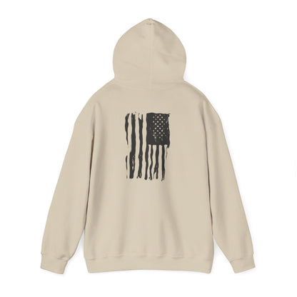 Resistance Hoodie — Vintage Flag Graphic Hooded Sweatshirt (Est. 1776)