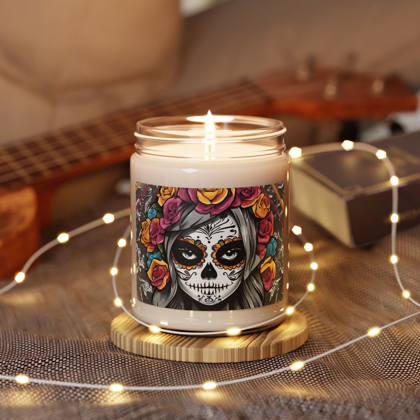 Sugar Skull Lady Soy Candle - 9oz Just Gigi IFYKYK