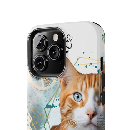 E=MC2 Cat Tough Phone Cases
