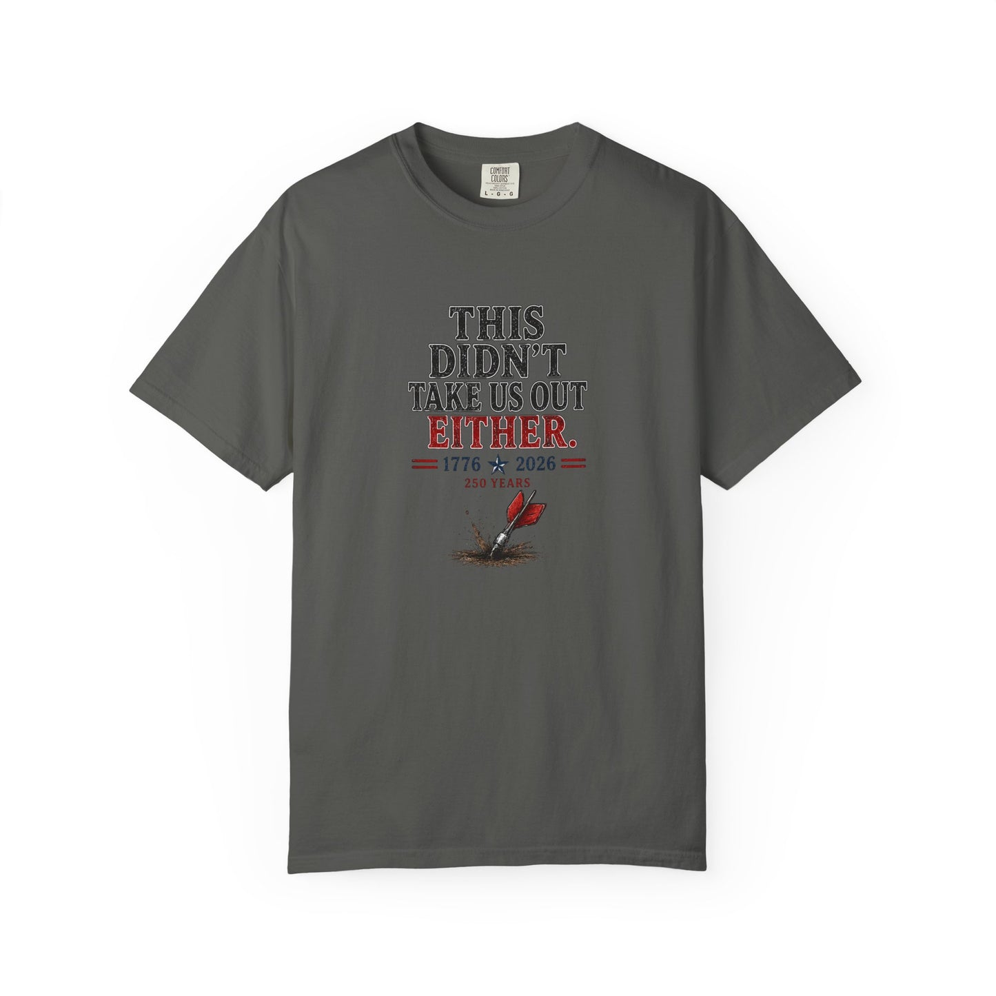 Lawn Dart Patriotic Graphic T-Shirt — 250th Anniversary 1776–2026