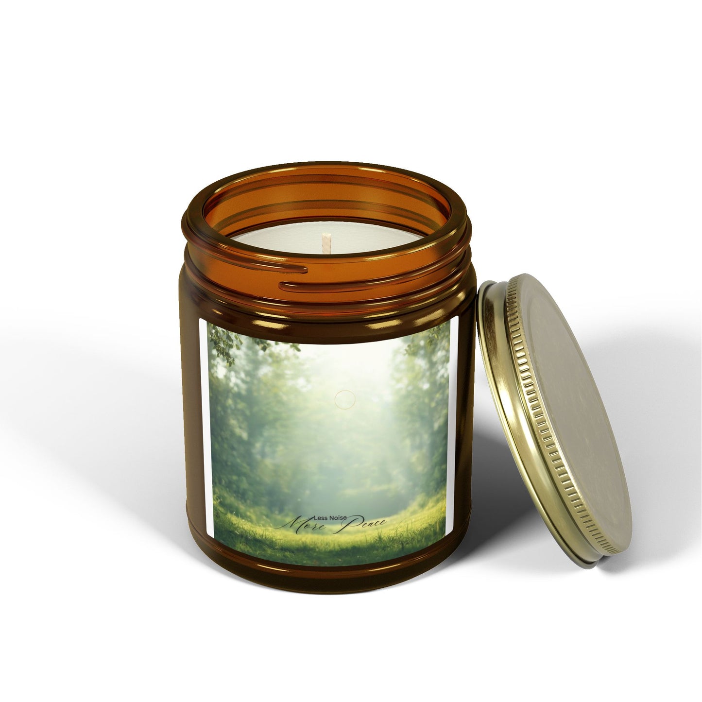Less Noise More Peace Jar Candle - Just Gigi IFYKYK