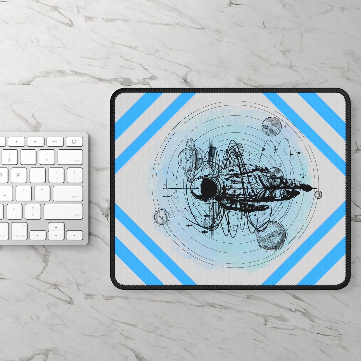 Astronaut Exploration Space themed Gaming Mouse Pad, Just Gigi IFYKYK