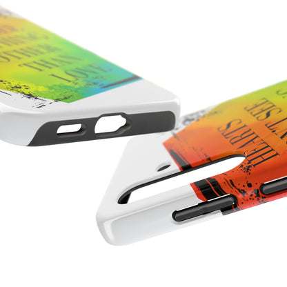 Hearts don't see anything other than love Tough Phone Cases Just Gigi IFYKYK