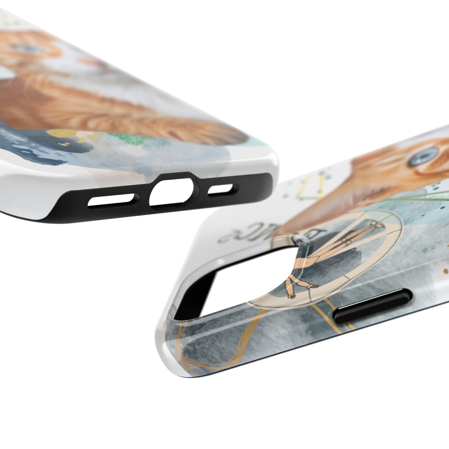 E=MC2 Cat Tough Phone Cases