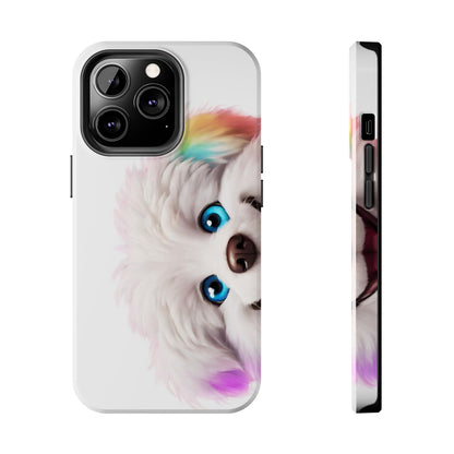 Peeking Doggo design Tough Phone Cases