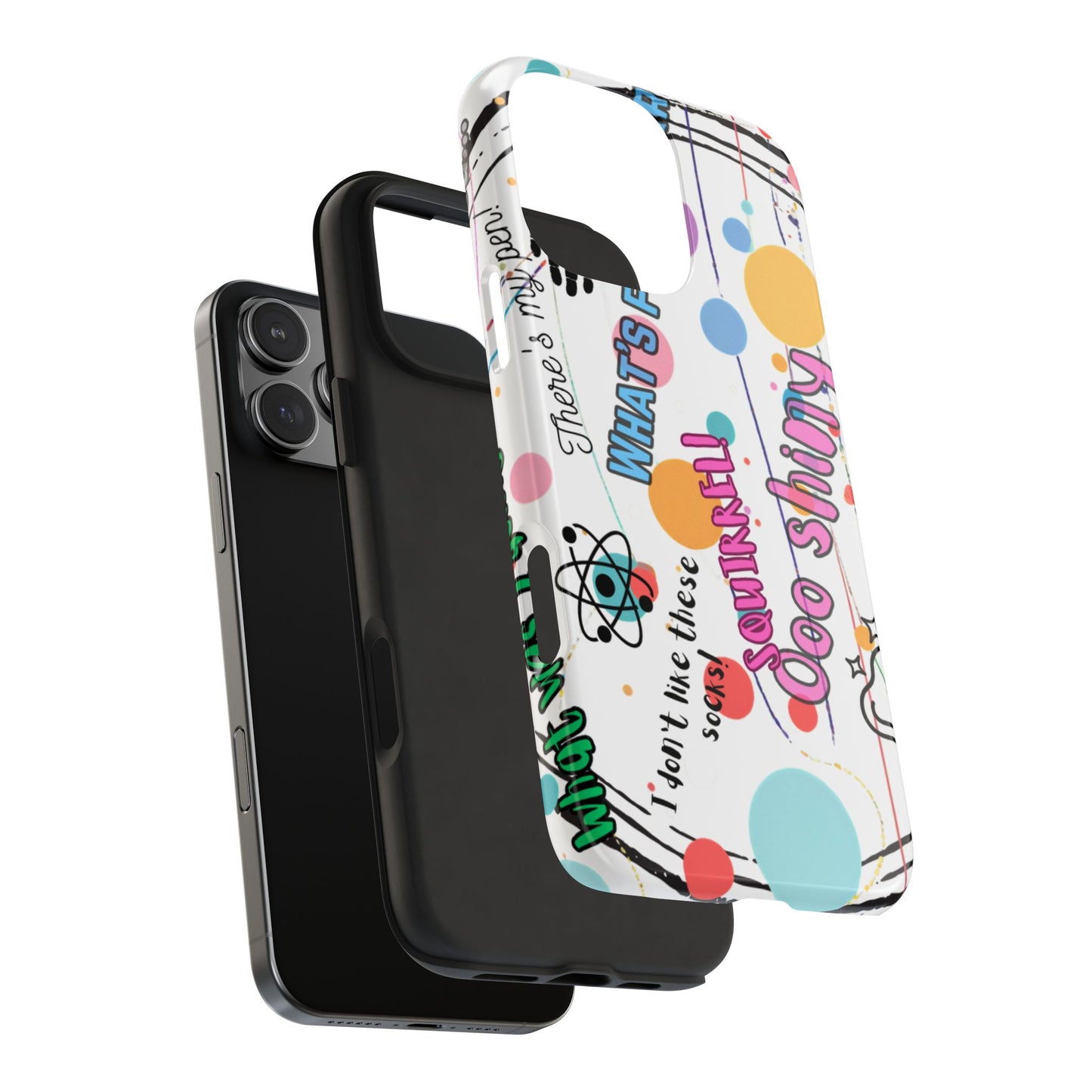 ADHD out loud Tough Phone Case by Just Gigi IFYKYK