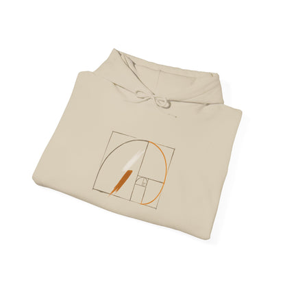 ONWARD Hoodie —Fibonacci Spiral Minimal Design